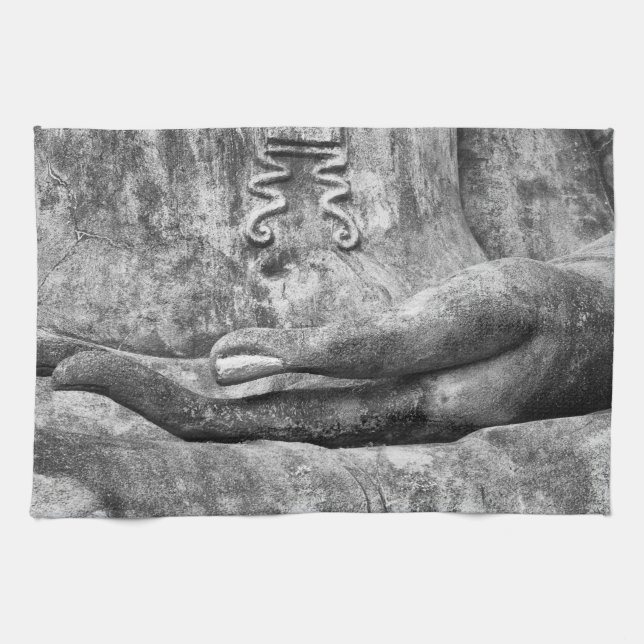 The Hand of Buddha - Kitchen Towel (Horizontal)