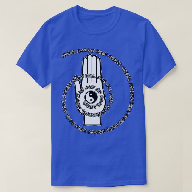 The Hand of Caine Wisdom of Master Kahn T-Shirt (Design Front)