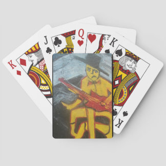THE HANDLESS GUITARIST PLAYING CARDS