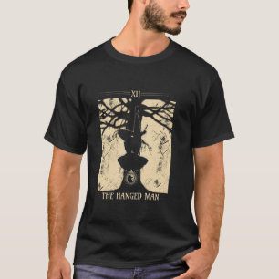 The Hanged Man Mystic Tarot Card T-Shirt