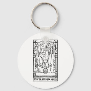 The Hanged Man Tarot Card Halloween Marionette Spo Keychain