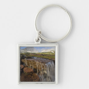 The Hanging Gardens at Logan Pass in Glacier Keychain