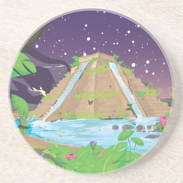 The Hanging Gardens of Babylon Coaster (Front)