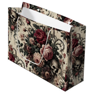 The Hanging Gardens of the Arcane – Gothic Floral  Large Gift Bag