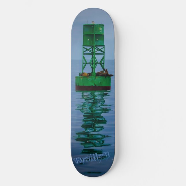 The Hangout Spot Skateboard (Front)