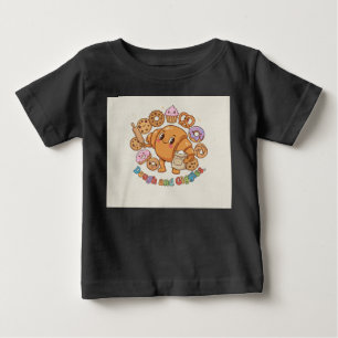 The Happy Baker's Dough and Giggles Kawaii Pastr Baby T-Shirt