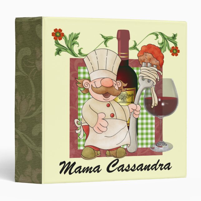 The Happy Chef Binder - SRF (Front/Spine)