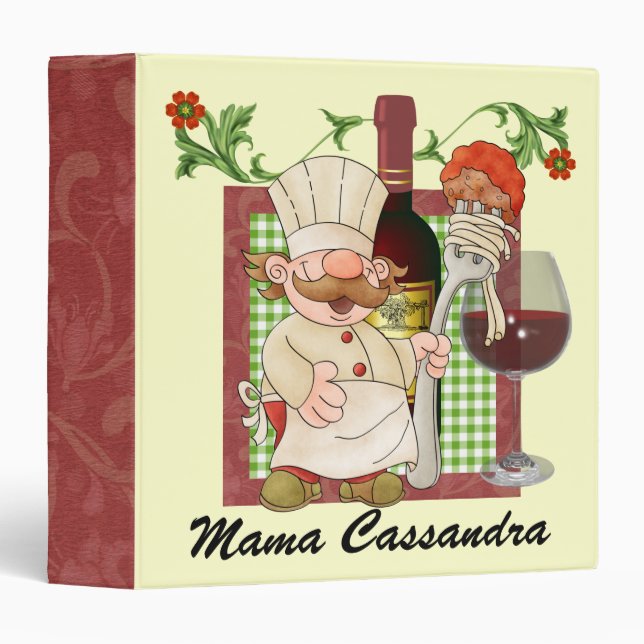 The Happy Chef Binder - SRF (Front/Spine)