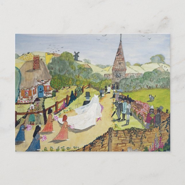 The Happy Couple Postcard (Front)