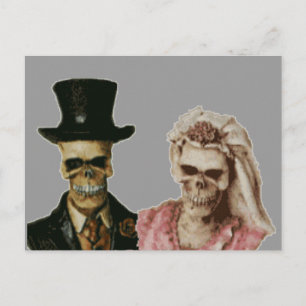 The Happy Couple Postcard