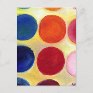 The Happy Dots 5 2014 Postcard