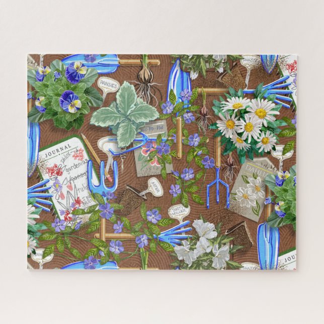 The Happy Gardener Jigsaw Puzzle (Horizontal)