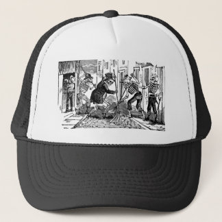 "The Happy Street Cleaner Calaveras" Trucker Hat