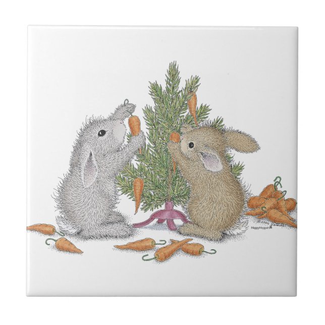 The HappyHoppers® Ceramic Tile (Front)