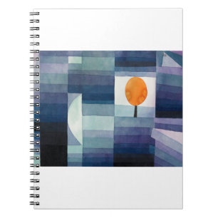 The Harbinger of Autumn (1922) by Paul Klee Notebook