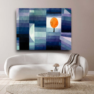 The Harbinger of Autumn by Paul Klee Poster