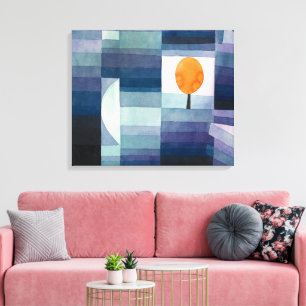 The Harbinger of Autumn Paul Klee Canvas Print