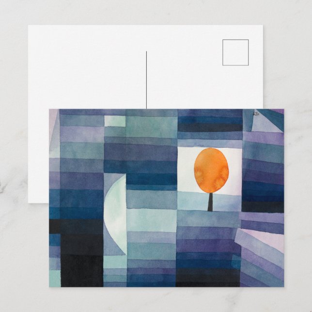 The Harbinger of Autumn | Paul Klee | Postcard (Front/Back)