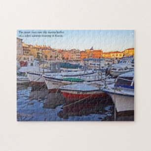 The Harbor at Rovinj Croatia Jigsaw Puzzle