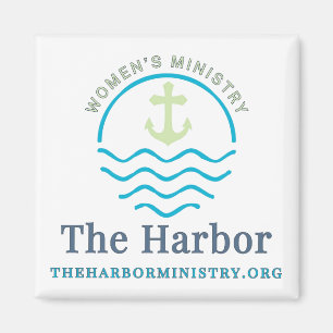 The Harbor Fridge Magnet