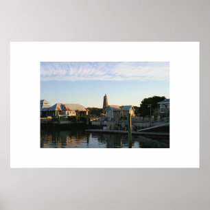 THe Harbour at Bald Head Island Poster