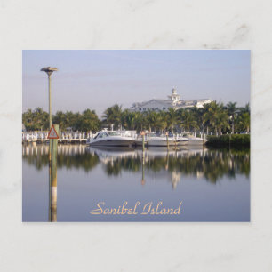 The harbour at Sanibel Island, Florida Postcard