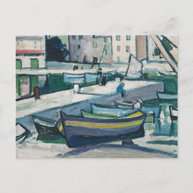 The Harbour, Cassis | Samuel John Peploe Postcard (Front)