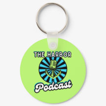 The Harbour Podcast QR Code Keychain