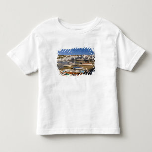 The harbour town with colourful fishing boats toddler t-shirt