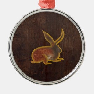The Hare 2009 Metal Ornament