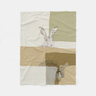 The Hare and the Tortoise An Aesop's Fable Fleece Blanket