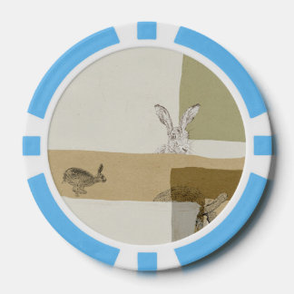 The Hare and the Tortoise An Aesop's Fable Poker Chips