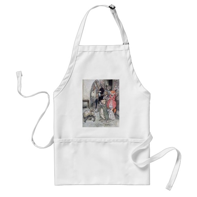 The Hare and the Tortoise Standard Apron (Front)
