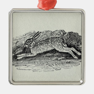 The Hare Metal Ornament