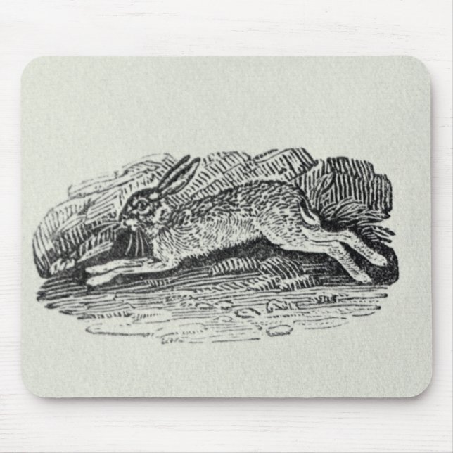 The Hare Mouse Pad (Front)