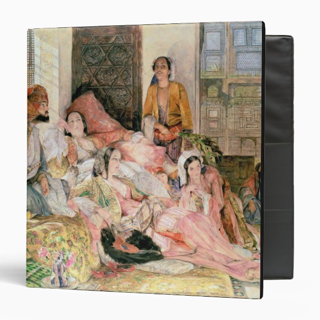 The Harem, c.1850 Binder (Front/Inside)