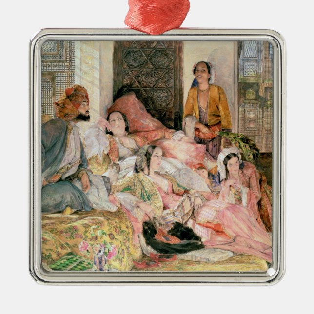 The Harem, c.1850 Metal Ornament (Front)