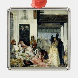 The Harem Metal Ornament