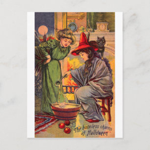 The Harmless Halloween Charms Postcard