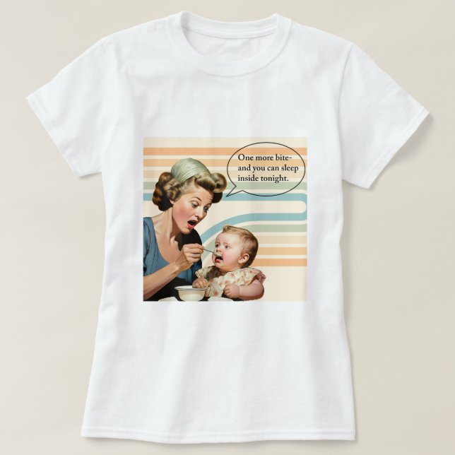 The Harried mother T-Shirt (Design Front)