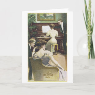 The Harvard Piano Card