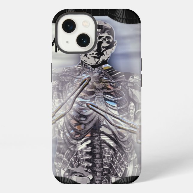 The Harvest CyborgX Monogram iPhone Case (Back)