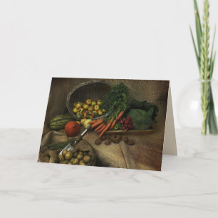 the harvest greeting card