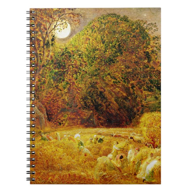 The Harvest Moon, 1833 (oil on paper laid on panel Notebook (Front)