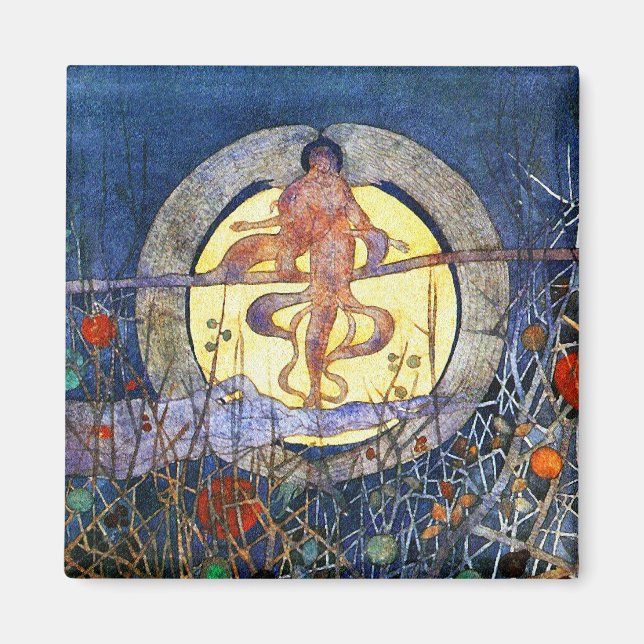 The Harvest Moon - Charles Rennie Mackintosh Magnet (Front)