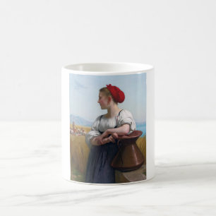 The Harvester, Bouguereau Coffee Mug