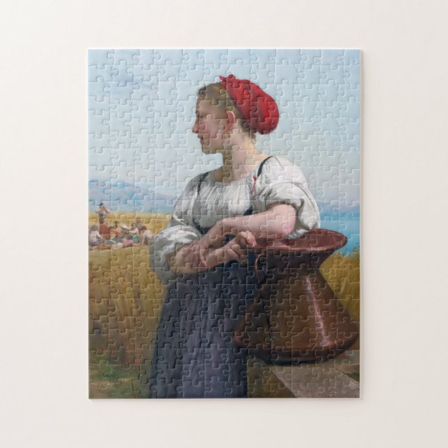 The Harvester, Bouguereau Jigsaw Puzzle (Vertical)