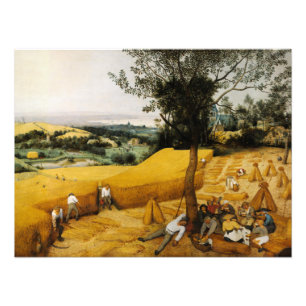 The Harvesters by Pieter Bruegel the Elder Photo Print