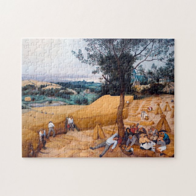 The Harvesters, Pieter Bruegel Jigsaw Puzzle (Horizontal)