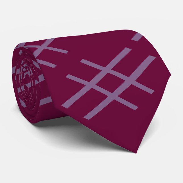 The #Hashtag Tie (Rolled)